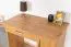 Schreibtisch Alotau 02, Farbe: Eiche - Abmessungen: 76 x 100 x 60 cm (H x B x T)
