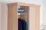 Schiebetürenschrank / Kleiderschrank Wewak 22, Farbe: Sonoma Eiche - Abmessungen: 200 x 120 x 62 cm (H x B x T)