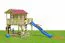 Kinderspielhaus K58 - Abmessungen: 2,26 x 2,40 Meter