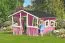 Kinderspielhaus K59 - Abmessungen: 2,26 x 2,40 Meter