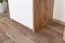 Jugendzimmer - Regal Alard 03, Farbe: Eiche / Weiß - Abmessungen: 195 x 45 x 40 cm (H x B x T)