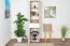 Jugendzimmer - Regal Alard 03, Farbe: Eiche / Weiß - Abmessungen: 195 x 45 x 40 cm (H x B x T)