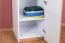 Jugendzimmer - Drehtürenschrank / Kleiderschrank Dennis 02, Farbe: Esche / Weiß - Abmessungen: 188 x 45 x 52 cm (H x B x T)