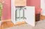 Jugendzimmer - Schrank Dennis 03, Farbe: Esche / Weiß - Abmessungen: 188 x 35 x 40 cm (H x B x T)