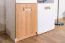Jugendzimmer - Schrank Dennis 07, Farbe: Esche / Weiß - Abmessungen: 188 x 80 x 40 cm (H x B x T)