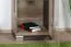 Vitrine Sichling 02, Türanschlag Rechts, Farbe: Eiche Braun - Abmessungen: 193 x 50 x 46 cm (H x B x T)