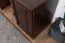 Schreibtisch Kiefer massiv Vollholz Walnussfarben Junco 192 - Abmessung 75 x 100 x 55 cm
