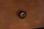 Schlichte Kommode Kiefer massiv Vollholz Walnussfarben Junco 134, 118 x 80 x 42 cm, mit fünf geräumigen Schubladen und zwei kleinen Schubladen