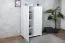 Kommode Kiefer massiv Vollholz weiß lackiert Junco 155 – Abmessung 140 x 90 x 42 cm
