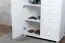 Kommode Kiefer massiv Vollholz weiß lackiert Junco 155 – Abmessung 140 x 90 x 42 cm