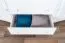 Kommode Kiefer massiv Vollholz Weiß Junco 169 - Abmessung 78 x 140 x 47 cm (H x B x T)