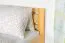 Kinderbett / Jugendbett Kiefer massiv Vollholz natur 71, inkl. Lattenrost - Abmessung 140 x 200 cm