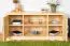 Kommode Kiefer massiv Vollholz natur Buteo 08 - Abmessung 56 x 120 x 40 cm (H x B x T)