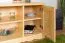 Kommode Kiefer massiv Vollholz natur Buteo 08 - Abmessung 56 x 120 x 40 cm (H x B x T)