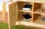 Kommode Kiefer massiv Vollholz natur Buteo 08 - Abmessung 56 x 120 x 40 cm (H x B x T)