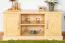 Kommode Kiefer massiv Vollholz natur Buteo 08 - Abmessung 56 x 120 x 40 cm (H x B x T)
