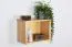 Bücherregal - 40 cm breit, Kiefer Holz-Massiv, Farbe: Natur
