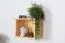 Bücherregal - 40 cm breit, Kiefer Holz-Massiv, Farbe: Natur
