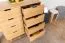 Kommode Eiche massiv natur Aurornis 36 - Abmessungen: 104 x 96 x 40 cm (H x B x T)