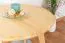 Couchtisch Kiefer massiv natur Aurornis 78 (rund) - Abmessungen: 60 x 60 x 50 cm (B x T x H)