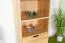 Regal Kiefer massiv natur Aurornis 23 - Abmessungen: 125 x 50 x 40 cm (H x B x T)