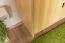 Vitrine Kiefer massiv natur Aurornis 26 - Abmessungen: 166 x 96 x 40 cm (H x B x T)