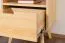 Nachtkommode Kiefer massiv natur Aurornis 50 - Abmessungen: 64 x 50 x 40 cm (H x B x T)