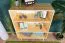 Regal Kiefer massiv natur Aurornis 24 - Abmessungen: 125 x 96 x 40 cm (H x B x T)