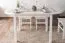 Ovaler Tisch Kiefer Weiß Junco 232B, Massivholz, 150 x 75 cm, eleganter Esstisch, stabil und robust, hohe Qualität, langlebig