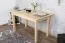 Tisch ausziehbar Kiefer massiv Vollholz natur Junco 236F (eckig) - Abmessung 90 x 140 / 210 cm