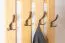 Garderobe Kiefer massiv Vollholz natur Junco 342 – Abmessung 150 x 50 x 33 cm