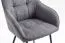 Stuhl Maridi 253, Farbe: Dunkelgrau - Abmessungen: 81 x 57 x 61 cm (H x B x T)