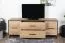TV-Unterschrank Altels 05, Farbe: Riviera Eiche / Dunkelbraun - 68 x 179 x 40 cm (H x B x T)