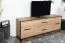 TV-Unterschrank Altels 05, Farbe: Riviera Eiche / Dunkelbraun - 68 x 179 x 40 cm (H x B x T)