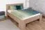 Doppelbett Selun 19, Farbe: Eiche Trüffel - 160 x 200 cm (B x L)