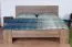 Doppelbett Selun 20, Farbe: Eiche Dunkelbraun - 180 x 200 cm (B x L)