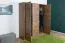 Drehtürenschrank / Kleiderschrank Selun 18, Farbe: Eiche Dunkelbraun - 197 x 166 x 53 cm (H x B x T)
