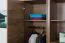 Drehtürenschrank / Kleiderschrank Selun 18, Farbe: Eiche Dunkelbraun - 197 x 166 x 53 cm (H x B x T)