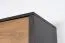 Drehtürenschrank / Kleiderschrank Selun 18, Farbe: Eiche Dunkelbraun / Grau - 197 x 166 x 53 cm (H x B x T)
