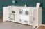 Kommode Badus 04, Farbe: Weiß - 82 x 169 x 44 cm (H x B x T)
