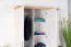 Drehtürenschrank / Kleiderschrank Badile 19, Farbe: Kiefer Weiß / Braun - 197 x 157 x 60 cm (H x B x T)