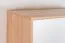 Drehtürenschrank / Kleiderschrank 12, Farbe: Buche / Weiß - 198 x 84 x 56 cm (H x B x T)