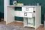 Kinderzimmer - Schreibtisch Benjamin 28, Farbe: Weiß - Abmessungen: 74 x 125 x 60 cm (H x B x T)