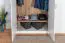 Drehtürenschrank / Kleiderschrank Lotofaga 15, Farbe: Weiß / Walnuss - 227 x 181 x 59 cm (H x B x T)