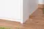 Drehtürenschrank / Kleiderschrank mit LED-Rahmen Siumu 38, Farbe: Weiß / Weiß Hochglanz - 226 x 322 x 60 cm (H x B x T)