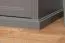 Drehtürenschrank / Kleiderschrank Lotofaga 18, Farbe: Grau / Walnuss - 227 x 346 x 59 cm (H x B x T)