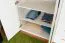 Drehtürenschrank / Kleiderschrank Siumu 38, Farbe: Weiß / Weiß Hochglanz - 224 x 317 x 56 cm (H x B x T)