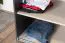 Schiebetürenschrank / Kleiderschrank Vaitele 11, Farbe: Anthrazit Hochglanz / Walnuss - 224 x 272 x 61 cm (H x B x T)