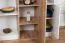 Kommode Gremda 02, Farbe: Eiche / Weiß - 134 x 110 x 45 cm (H x B x T)