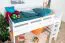 Kinderbett / Hochbett "Easy Premium Line" K23/n, Buche Vollholz massiv weiß lackiert, teilbar - Liegefläche: 120 x 190 cm